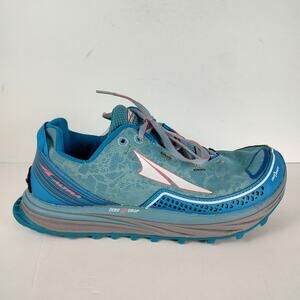Women’s Altra TIMP Shoes Zero Drop Blue Inner Flex Trail Running. Size 9.5